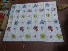 Vintage Printed Tablecloth