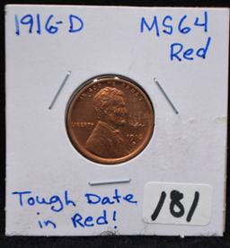 HIGH GRADE 1916-D LINCOLN PENNY