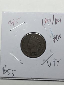 Indian Cent 1901/1901