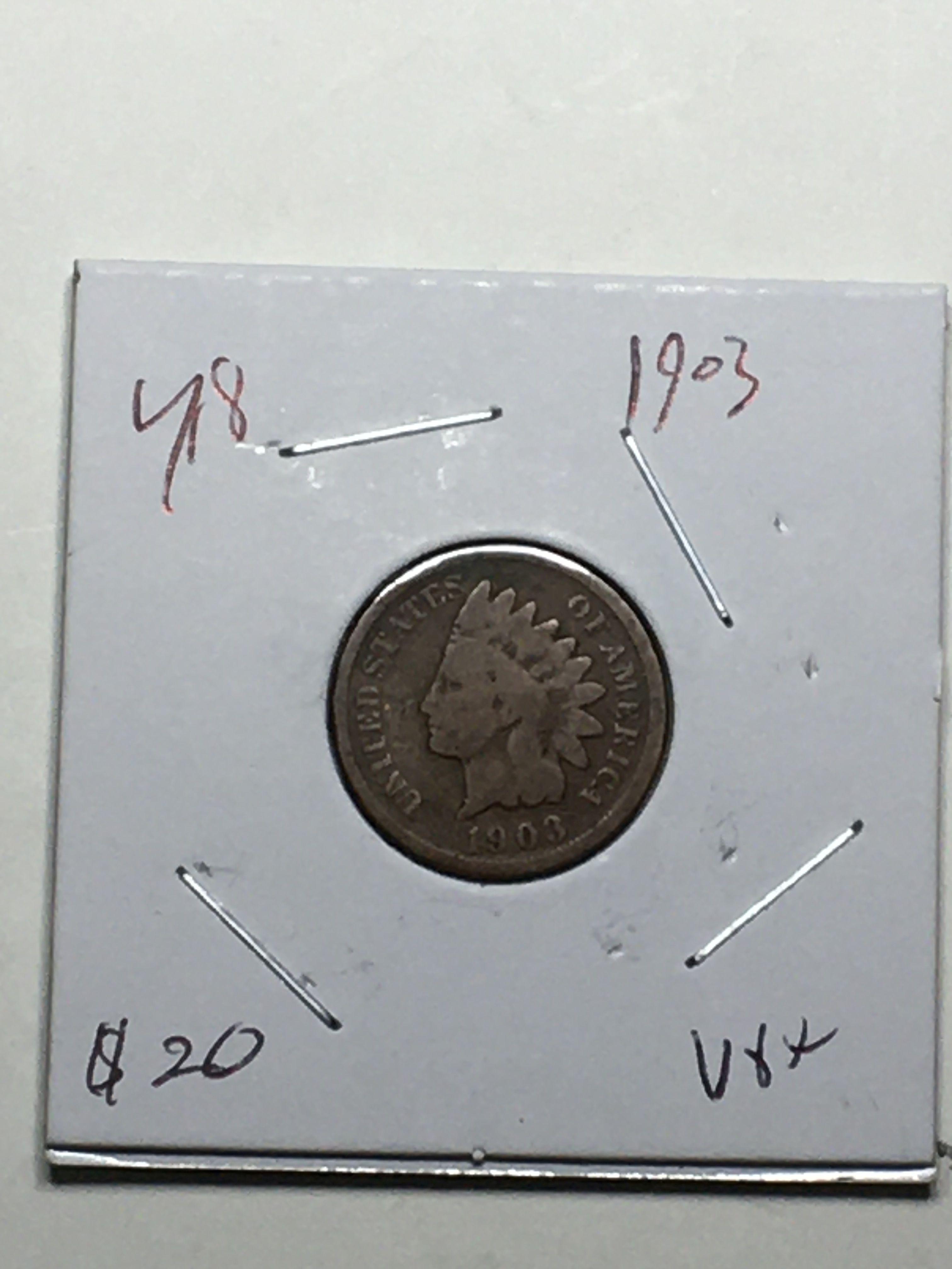 Indian Cent 1903