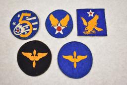 Duplicates of Ten Different Military Patches