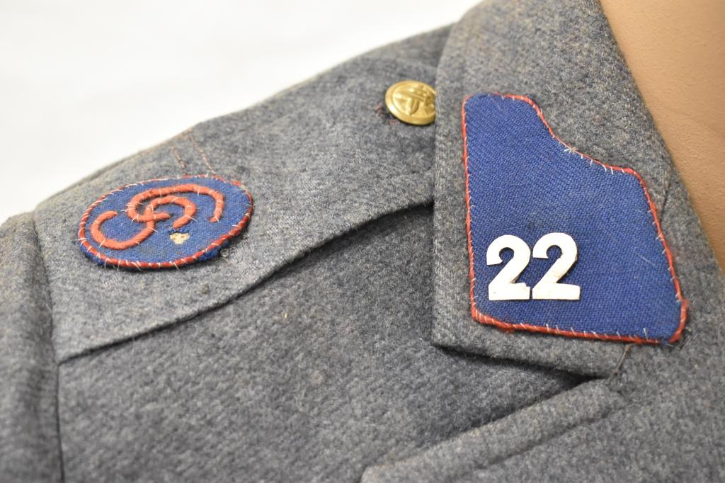Czech. 1918 French Legion 22nd Regiment Uniform