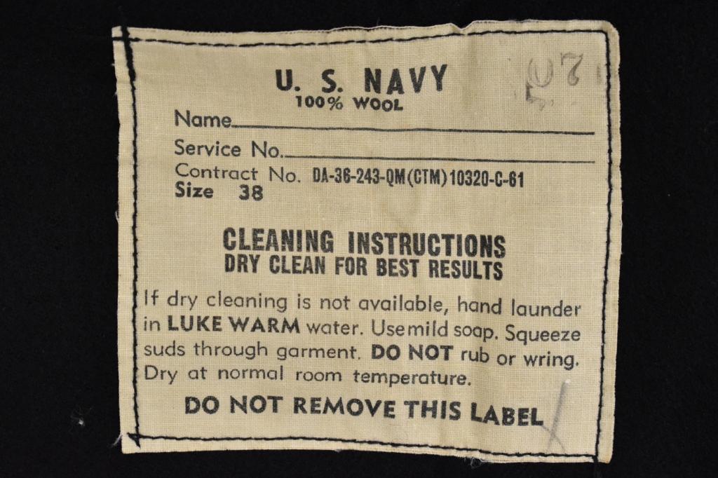 USA. WWII Navy Popover Uniform