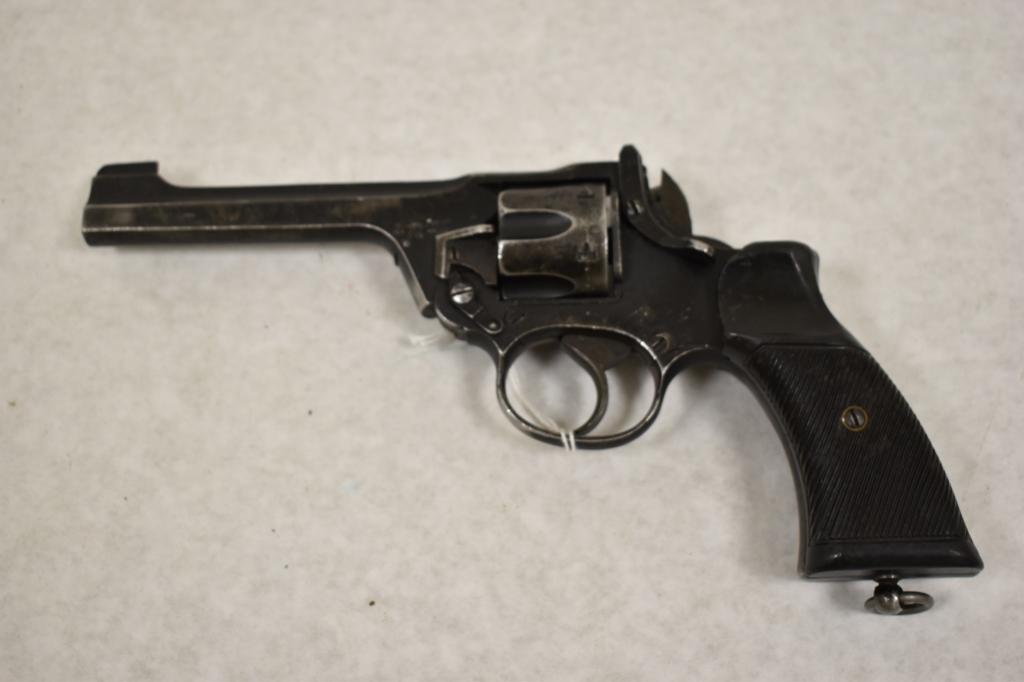 Gun. Enfield NO2 MK1 38 Pistol