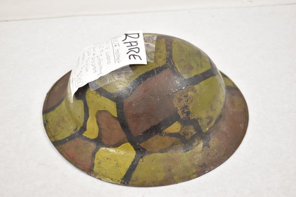 WWI 325th 82 Div Infantry Helmet