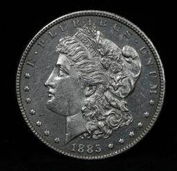 1885-p Morgan Dollar $1 Grades Choice Unc DMPL (fc)