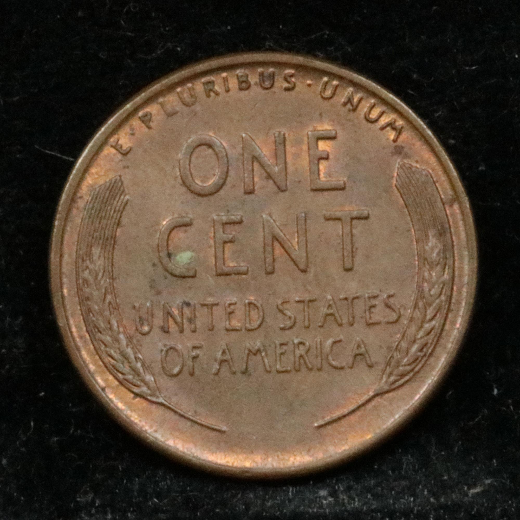 1947-d Lincoln Cent 1c Grades Select Unc BN