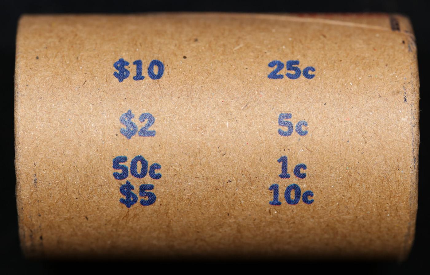 *Uncovered Hoard* - Covered End Roll - Marked "Unc Peace Standard" - Weight shows x20 Coins (FC)