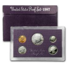1987 United States Mint Set , 10 Coins Inside!