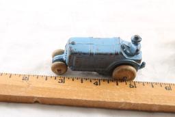 2 Barclay or Manoil Toy Tractors