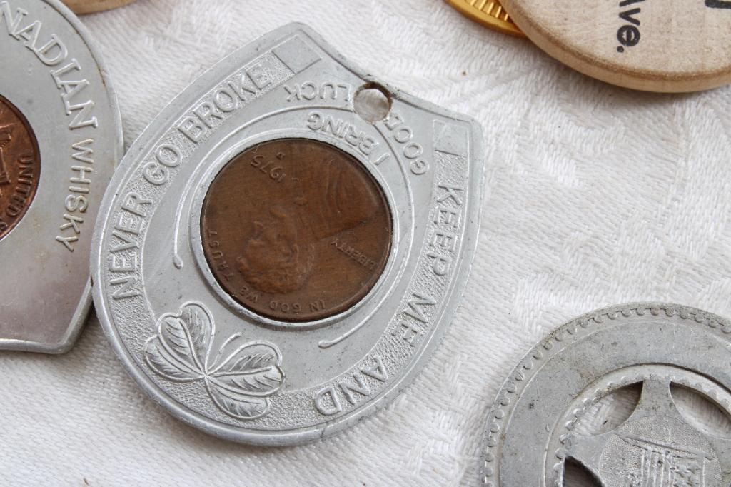 Medallions, Tokens, Wooden Nickels & More