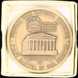 Large 1965 Centennial of the Statue of Liberty medal
