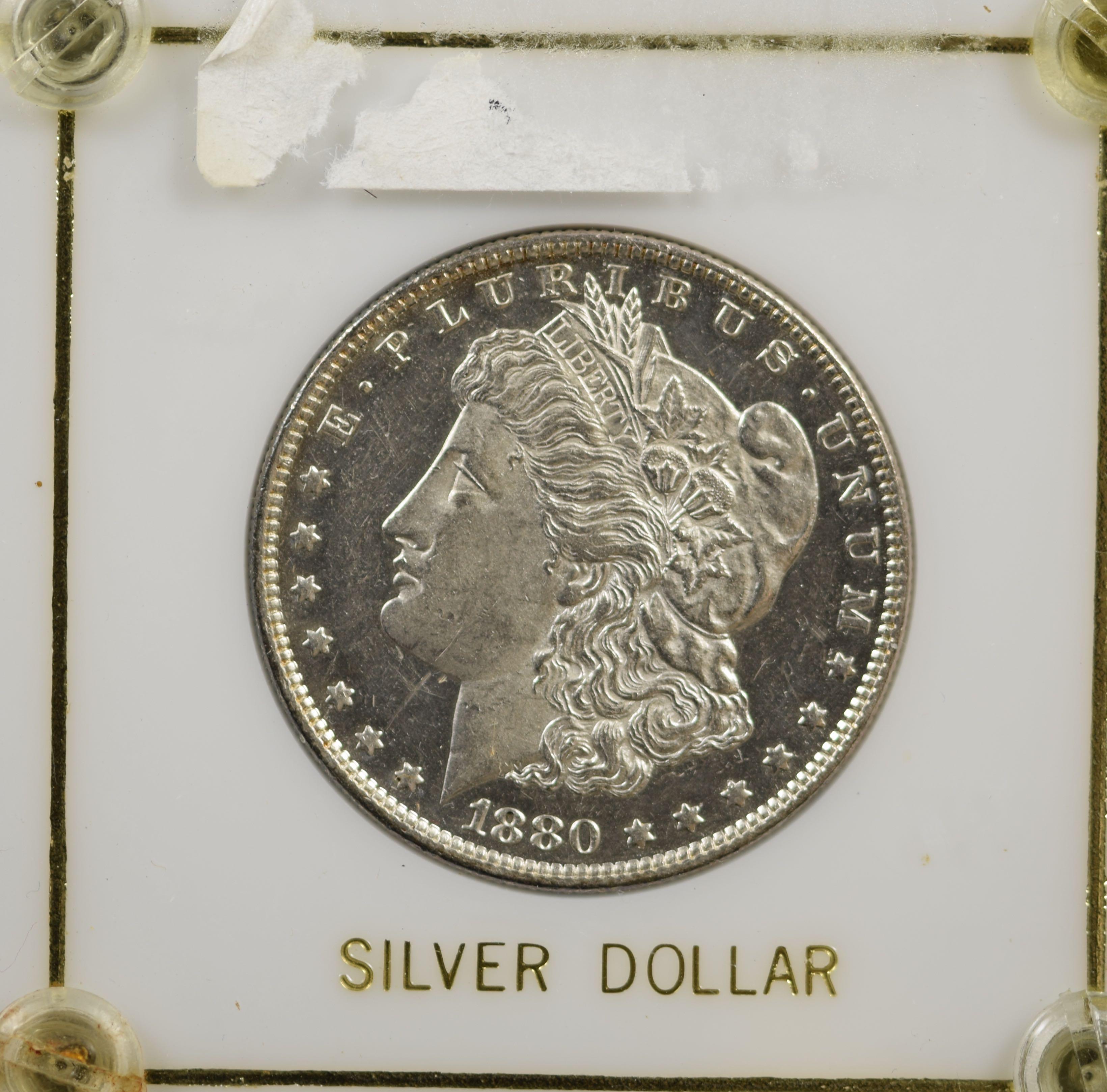 1880-O Morgan Dollar CH/BU Deep Mirrors