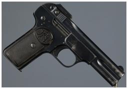 Fabrique Nationale Browning Model 1900 Semi-Automatic Pistol