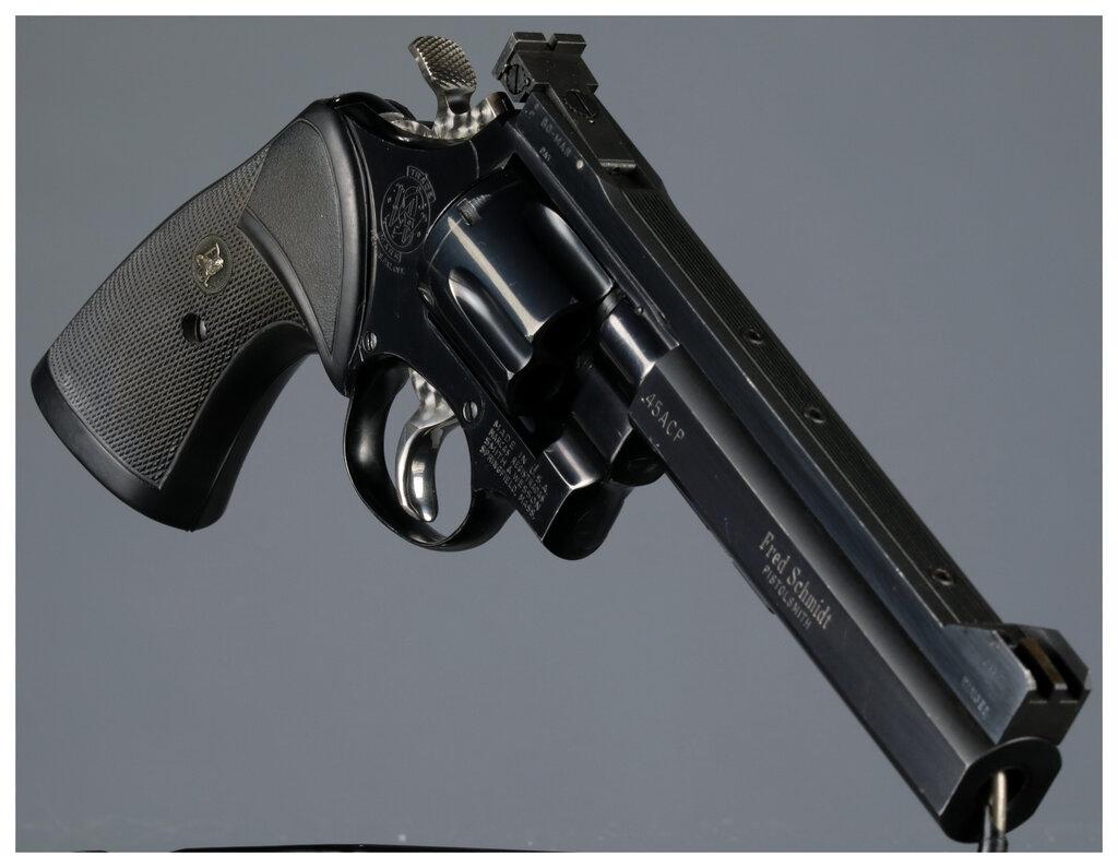 Fred Schmidt Upgraded Smith & Wesson Model 25-2 Revolver