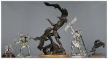 Five Art Sculptures