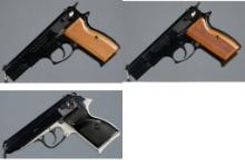 Three Hungarian FEG Semi-Automatic Pistols