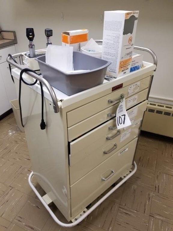 Medication Dispenser Cart