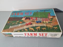 Vintage Marx Toys Farm Set