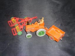 Dinky Toys- Tractor, Wagon, Disc