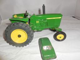 Ertl J.D. 3010 DSL Tractor(1:16th scale) & Classic Friction Car