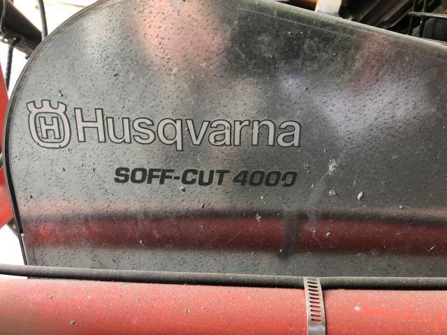 Husqvarna Soffcut X4000 Walk Behind Gas Powered Concrete Saw, 20.5 Hp Kohle