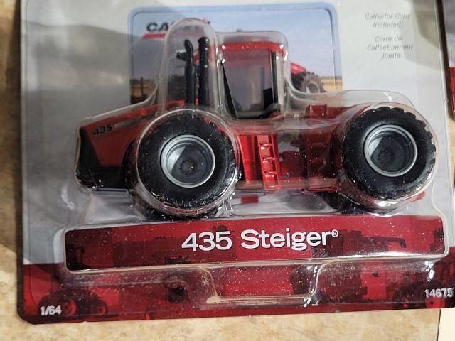 Ertl 1/64 Die Cast Case IH 435 Steiger Puma 225 Cut & Magnum 340 Tractors (NIB)