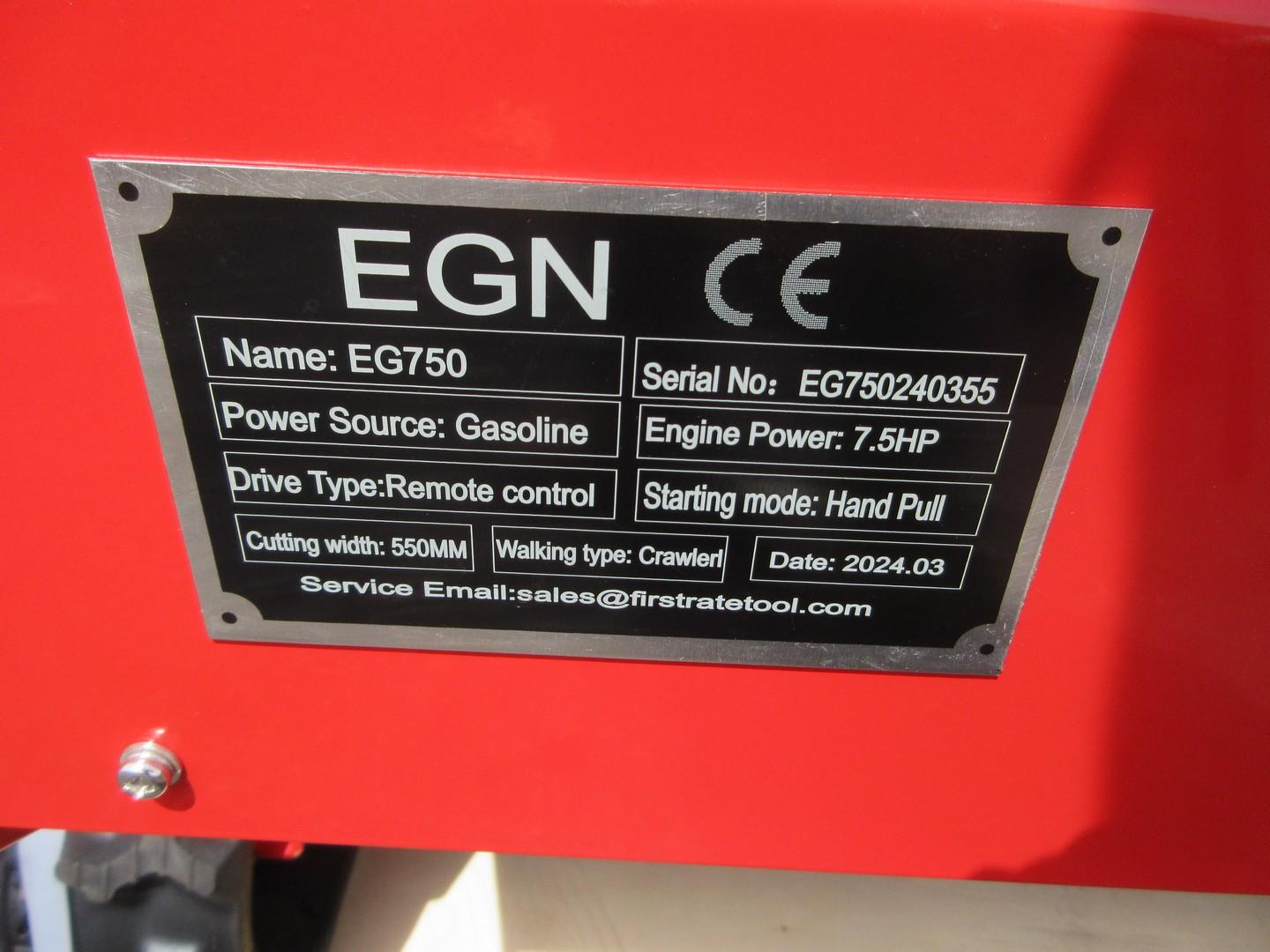 2024 EGN EG750 Remote Control Mower