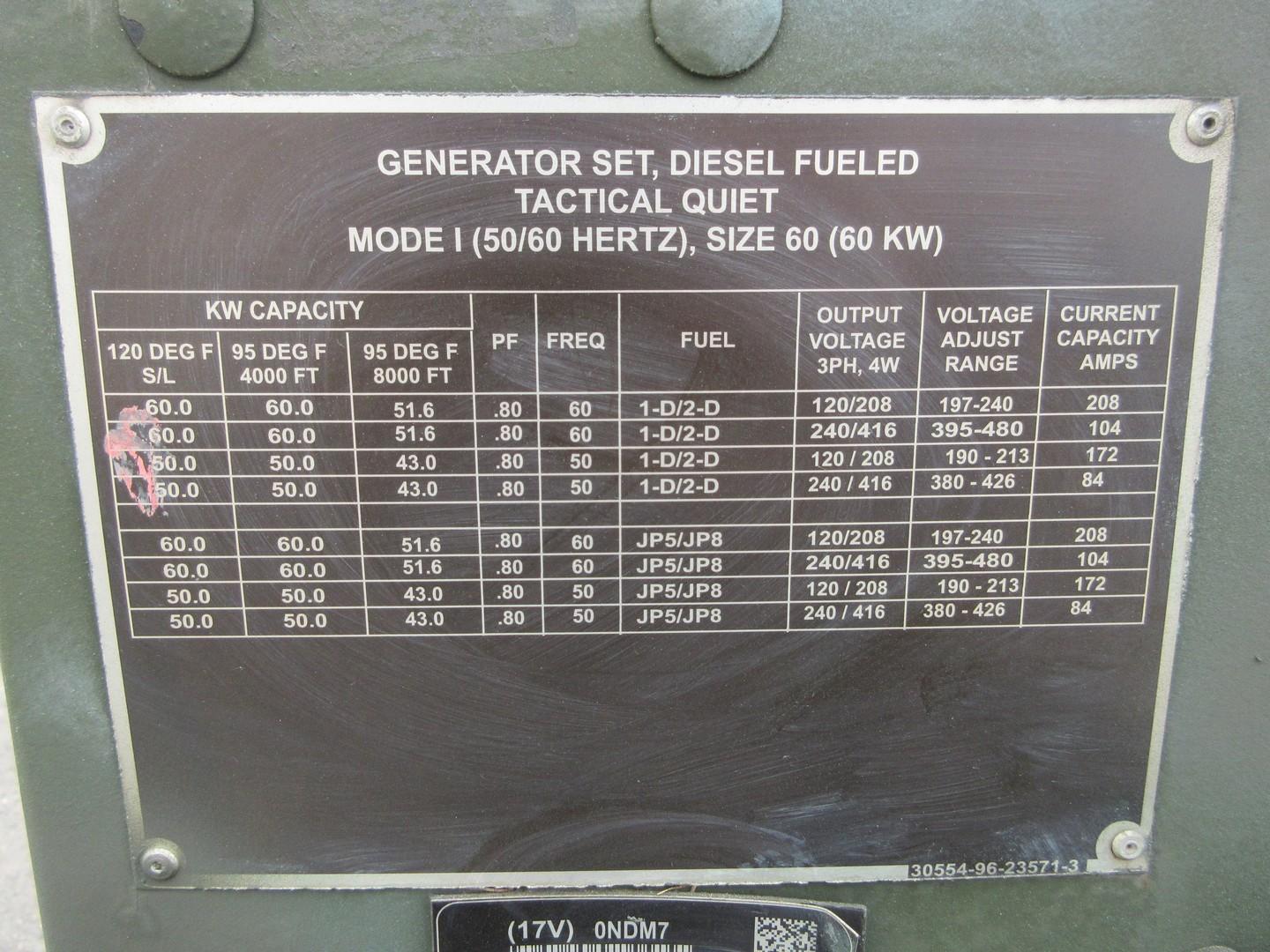 60KW Generator
