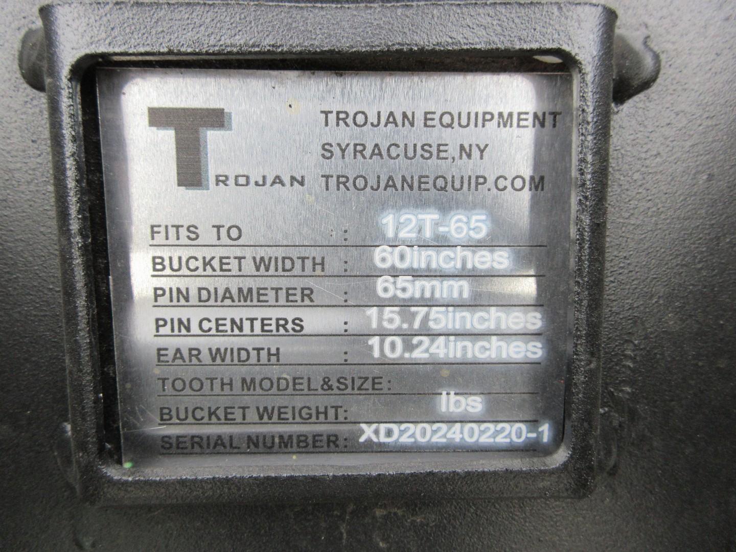 Trojan 60" Cleanup Bucket With BOCE