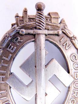 German WWII Silver 1922-1932 Colburg Badge