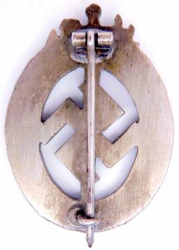 German WWII Silver 1922-1932 Colburg Badge