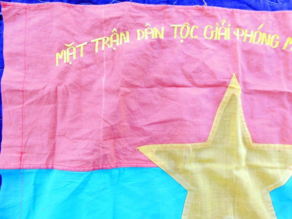 Viet Nam Era Army Viet Cong VC Combat Unit Battle Flag