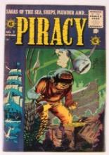 Piracy #7 (1955) Golden Age EC Comics/ Classic Underwater Cover NICE!
