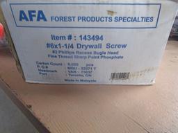 Box of 1-1/4" Drywall Screws