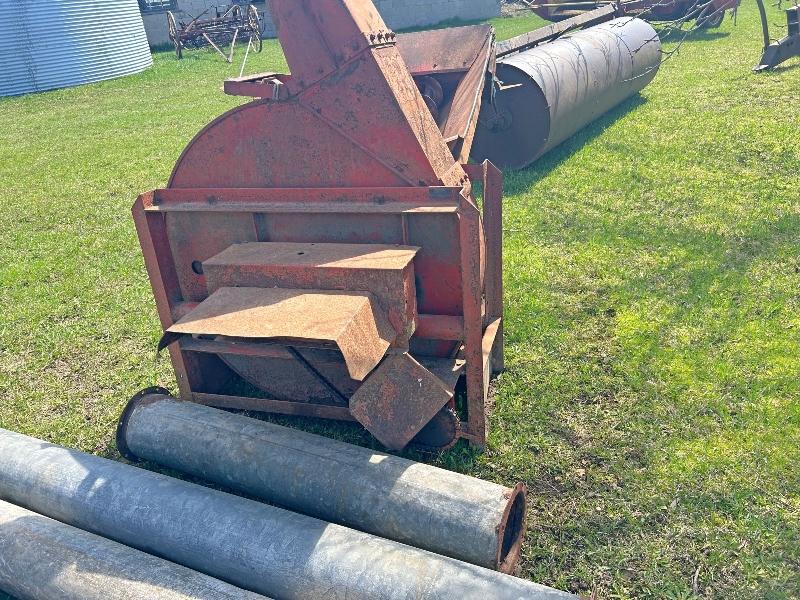 Dion Double Auger Forage Blower with Blower Pipes