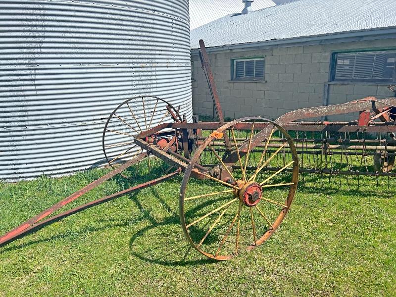 Massey Harris Ground Driven Side Delivery Rake