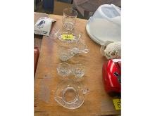 Row of Glassware