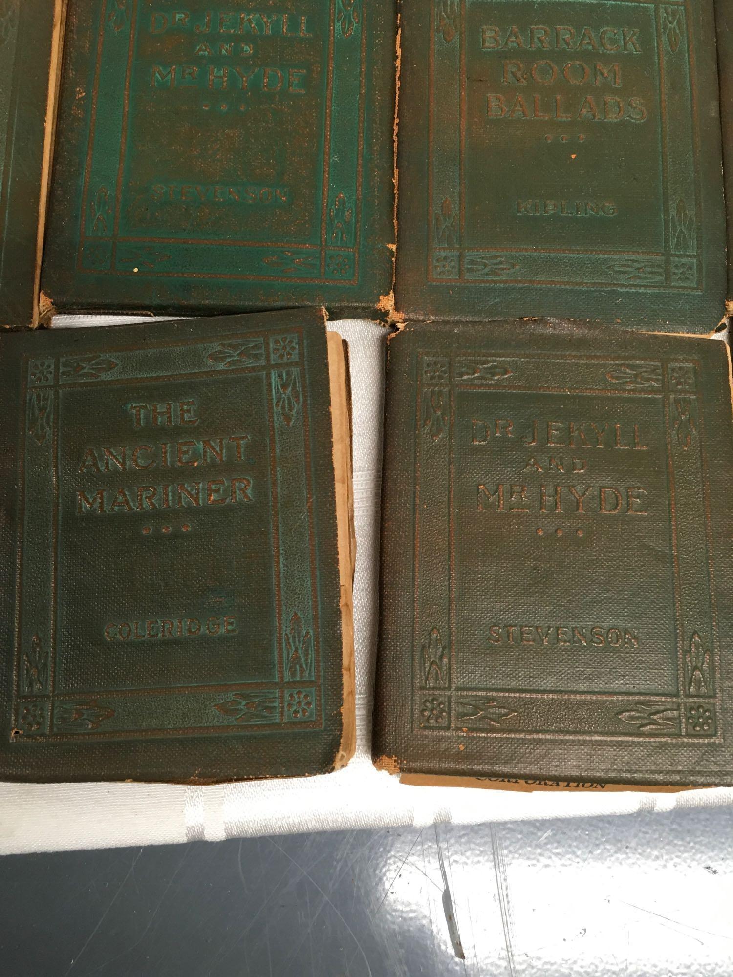 Vintage The Little Leather Library. See pic for titles