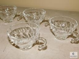 Lot of 12 Glass Punch / Teacups Cups