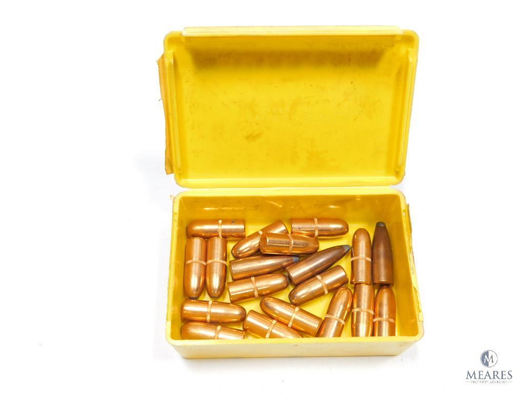One Box of Approximately 20 Projectiles of Speer 35 Caliber (.358") Diameter 250 Grain Round Nose