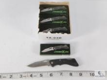 Lot of 10 Tac-X-Assault Knives - 5 Inches