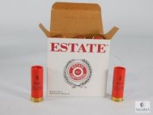 25 Rounds Estate Shotgun Shells, 12 Gauge 2 3/4", 1 1/8 Oz.
