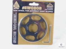 New Side Wheel for Accushot Swat Scopes, 80mm Diameter