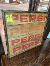 Pepsi Crates Framed Art