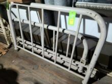 Metal Bed Frame & Rails - Appears Full Size