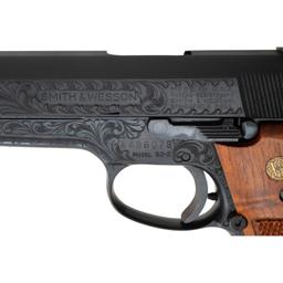 *Factory Class A Engraved Smith & Wesson Model 52-2 Pistol in Factory Box