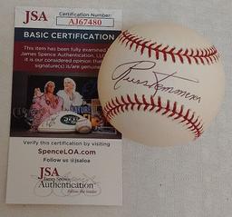 Russ Kemmerer Autographed Signed ROMLB Baseball JSA Red White Sox Colt 45s Selig