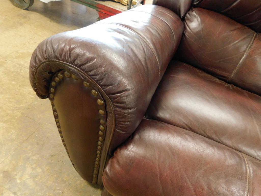 Lane Leather Over Sized Chair- Recliner