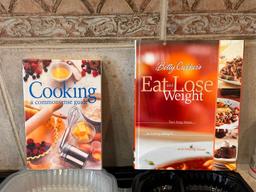 Two Cook Books, Take Out To-Go Containers